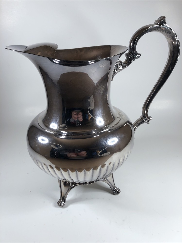 WMA Roger silver pitcher 9 Inch tall