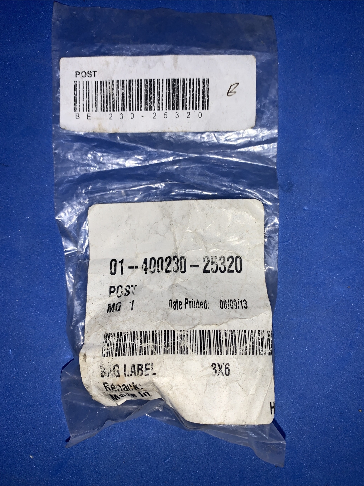 01-400230-25320 Berkel Post Genuine OEM BER01-400230-25320