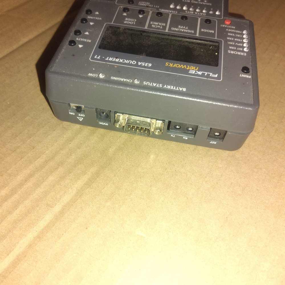 FLUKE 635A Quickbert T1 Unit network tester