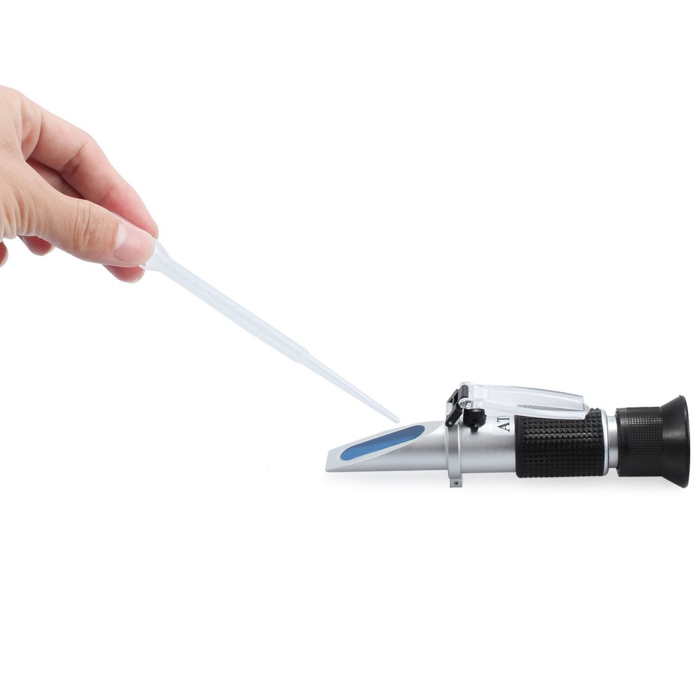 Urea Glycol Refractometer Antifreeze Battery Acid Engine Coolant Tester Tool
