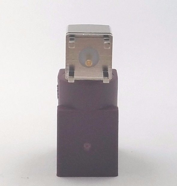 4pcs Auto Fakra Right Angle Jack PCB Mount, Code: D Bordeaux GSM Cellular Phone