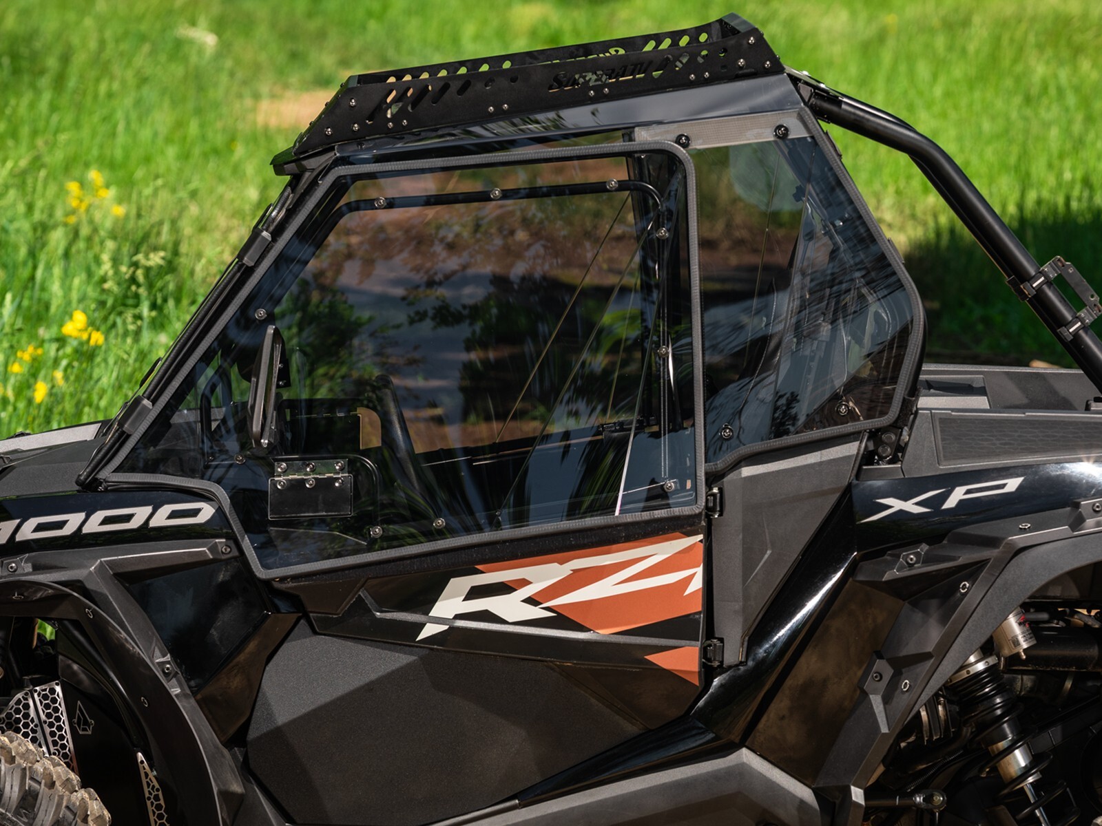 SUPER ATV HARD CAB ENCLOSURE UPPER DOORS FOR POLARIS RZR S 900 2015-2020