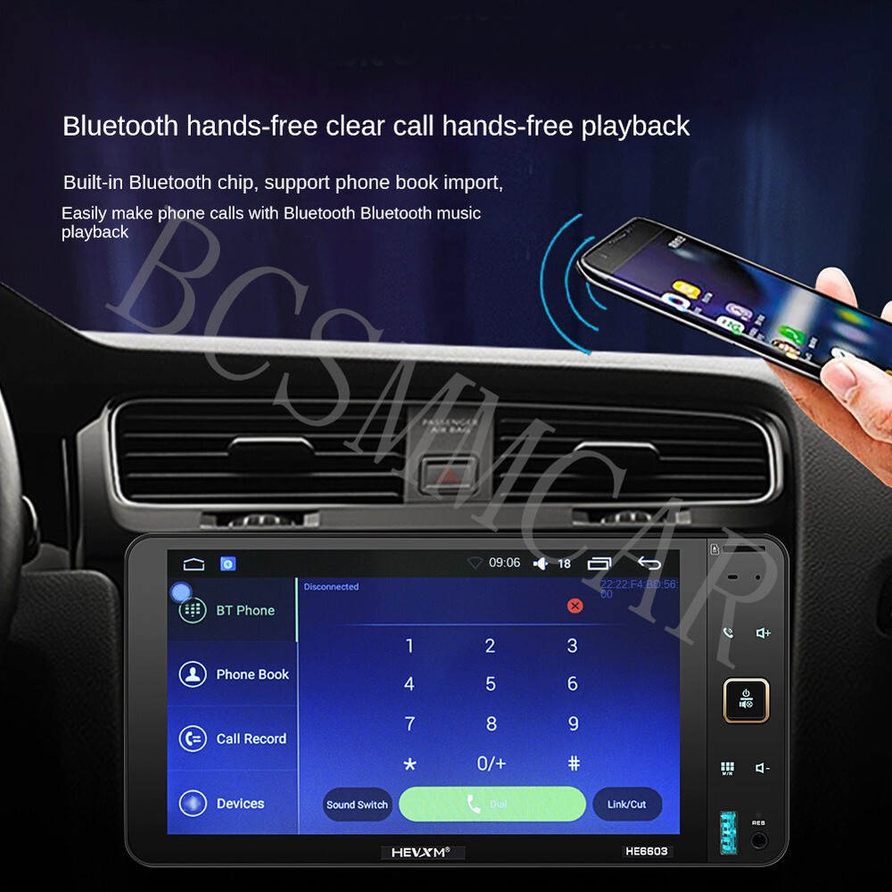 7 inch Car Radio touch screen Android 11 MP5 Player Multimedia Player WIFI