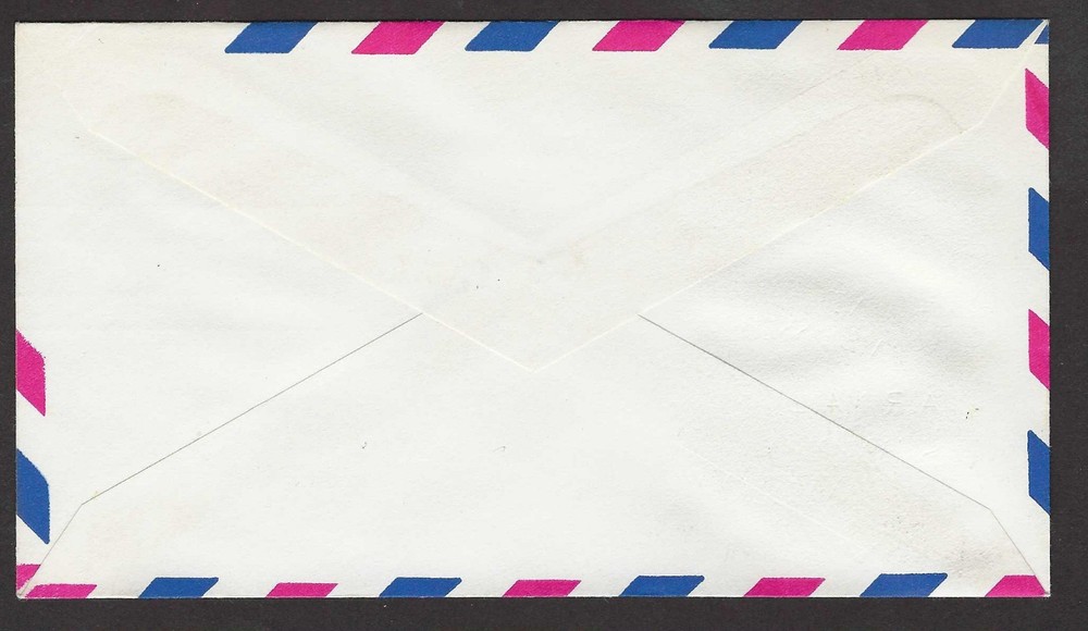 #UC40 10c Jet Triangle - Embossed Envelope - ArtCraft FDC