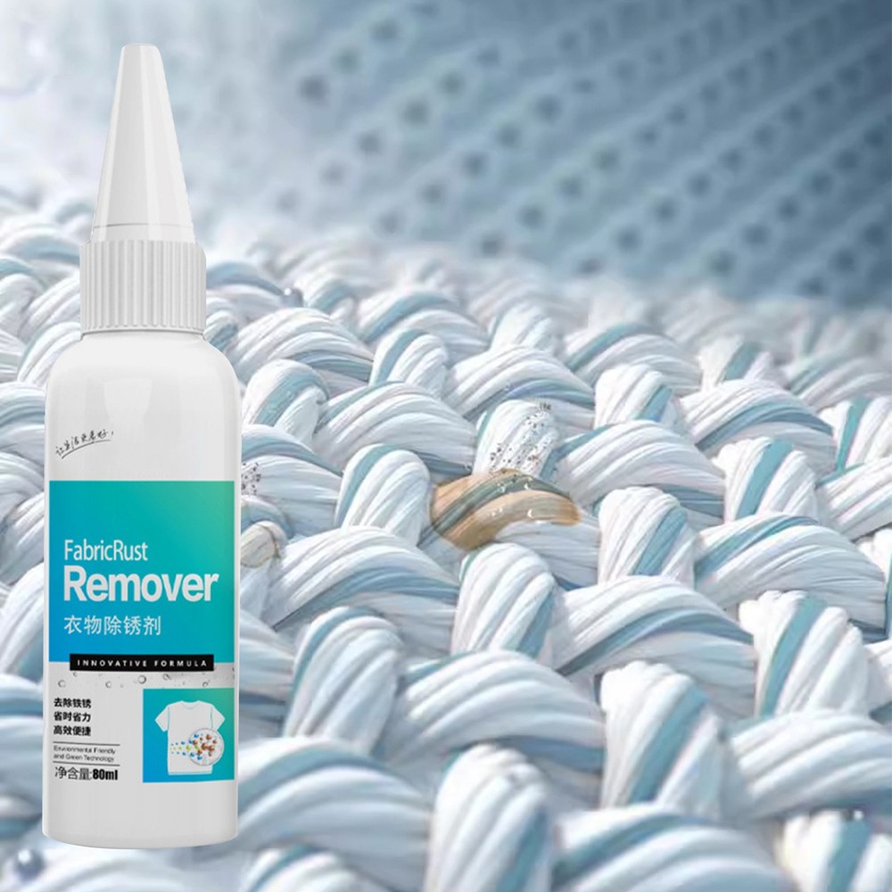 Fabric Rust Remover, Fabric Rust Stain Remover, Rust Remover For Clothes 80ml-