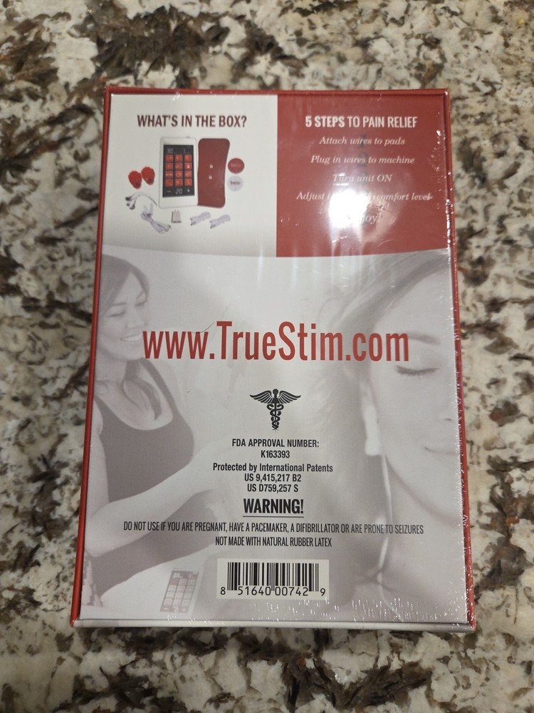 True Stim Premium Muscle Stimulation System Wireless Touchscreen - Sealed