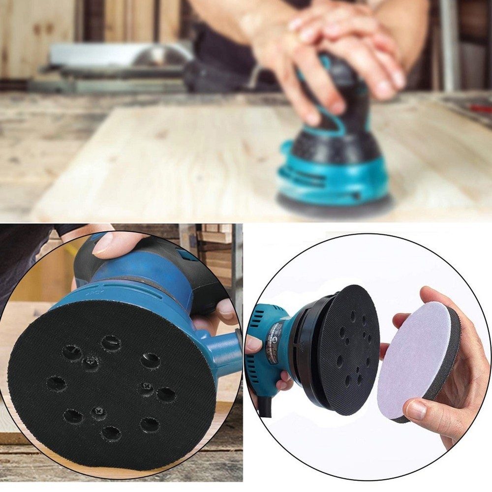 Sanding Backing Pad 8 Hole Replacement Sander Pad Sanding Backing Pad Abrasives