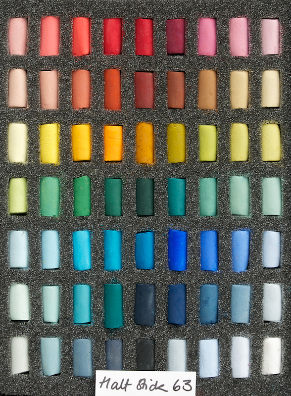 Unison Artists Soft Pastel Box Set - 63 Half Sticks