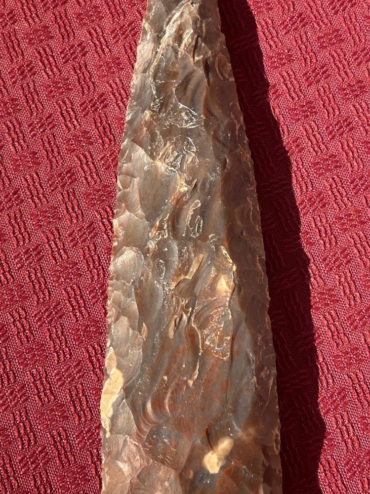 VERY NICE 7" Flint Spearhead Arrowhead