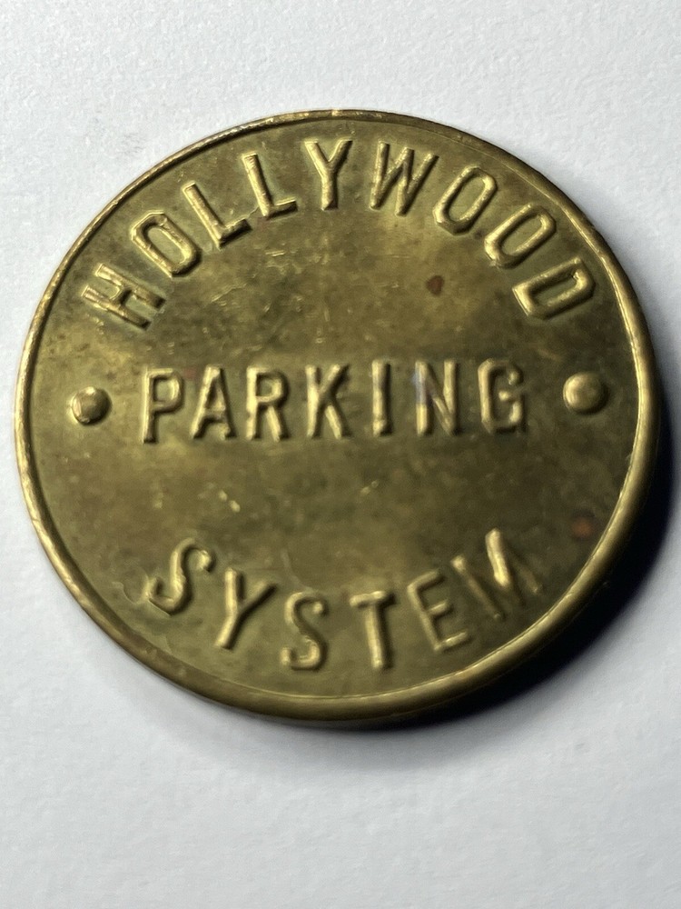Rare Hollywood Parking System Token #ts1