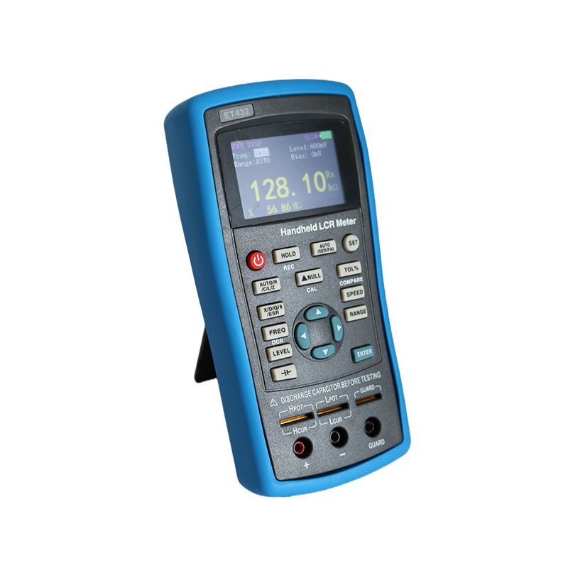 Handheld LCR Meter Digital Bridge with DCR Electrolytic Capacitor Function