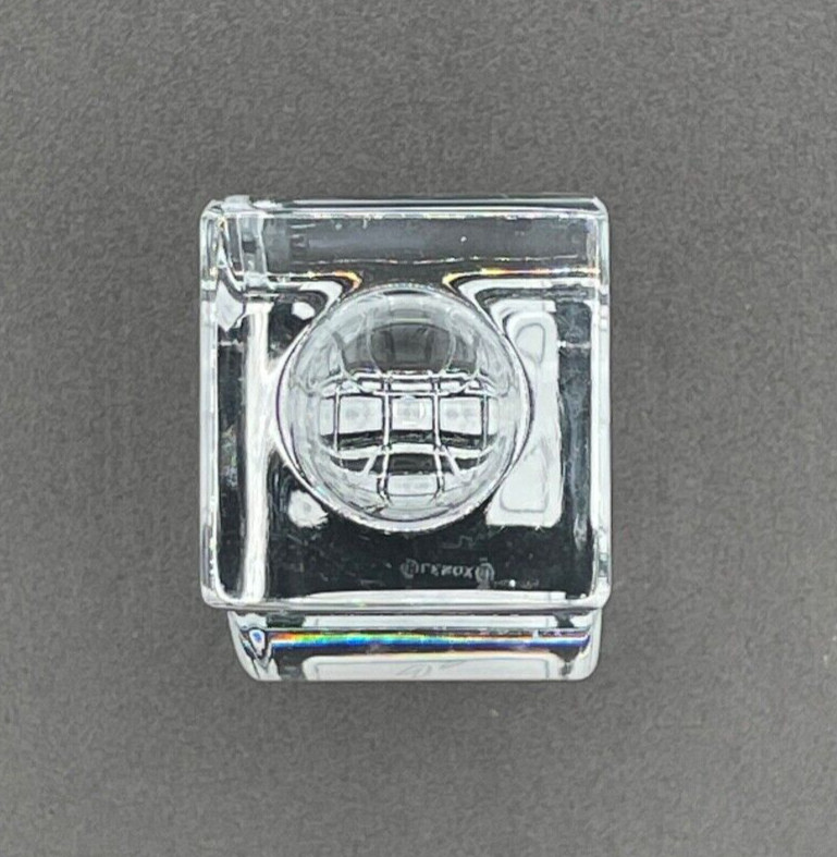 Lenox Crystal SERENITY Ovations Collection Candlestick Wavy Pattern