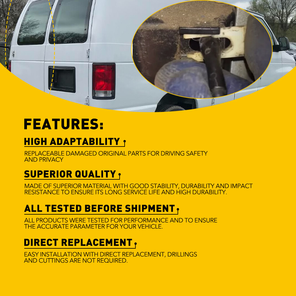 Left Side Hinged Door Latch Release Cable For 1992-2014 Ford E150 E250 E350 Van