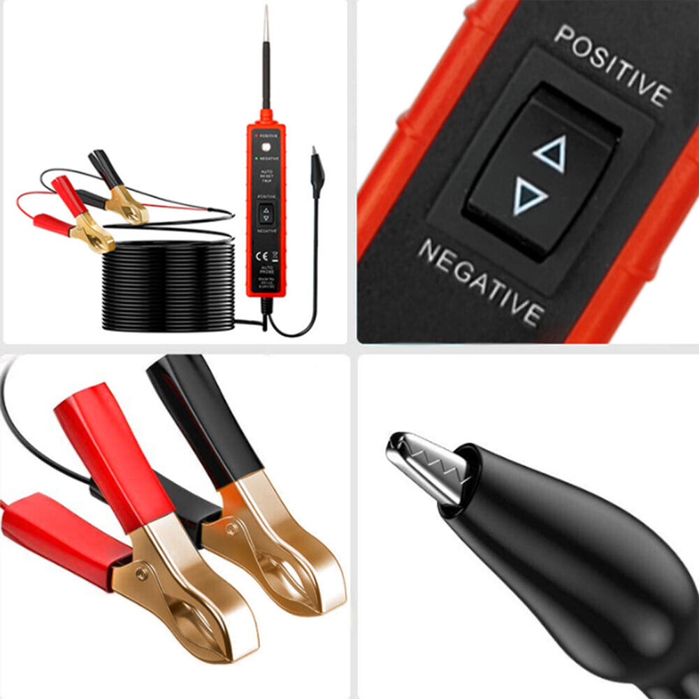 6-24V Car Digital Power Circuit Electrical Tester Test Circuit Device System US