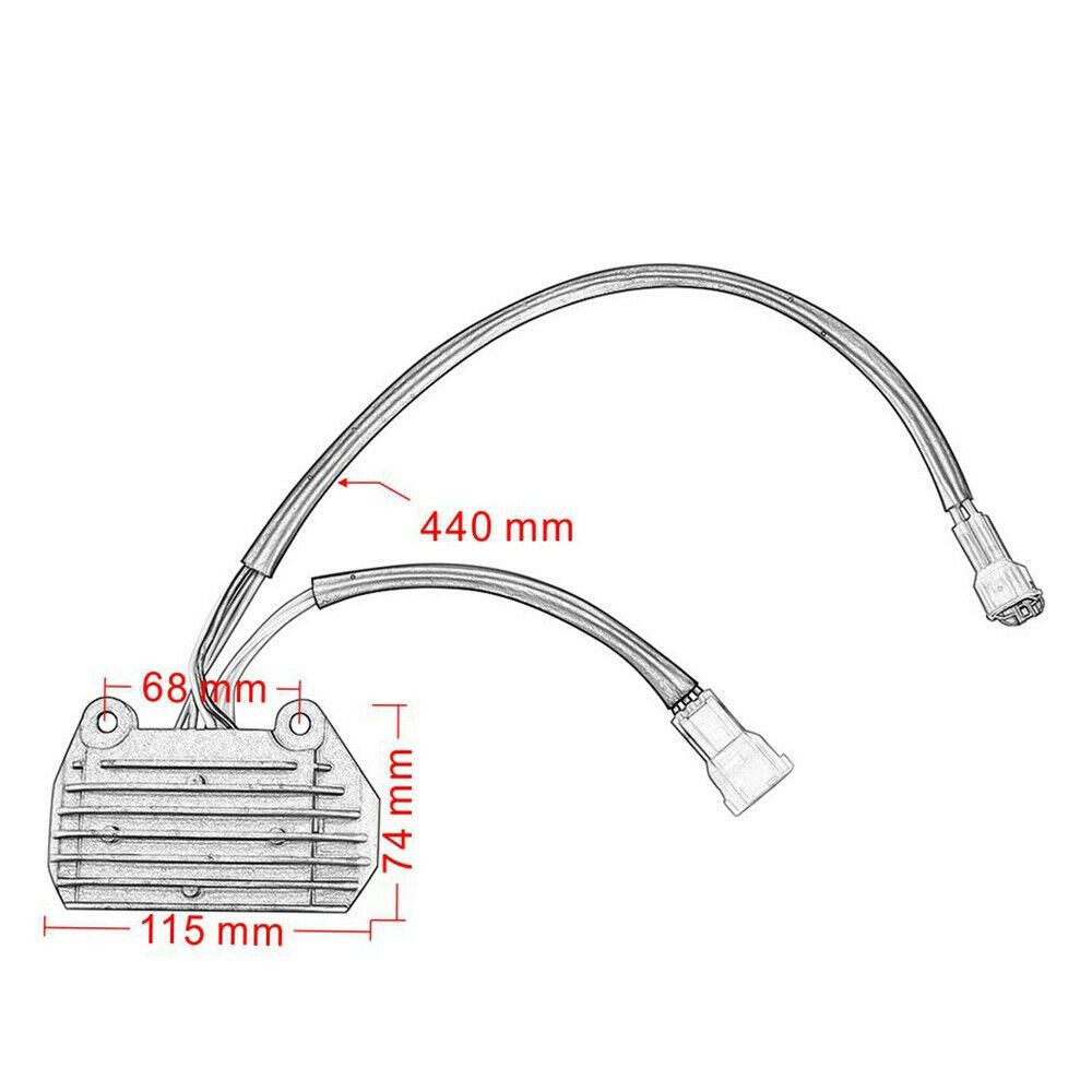 Motorcycle Regulator Voltage Rectifier for KTM 450 XC-W 2012-2016
