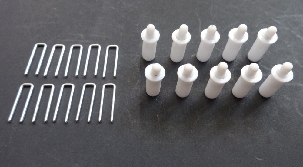 Shutter Staples & Spring-Loaded Pins