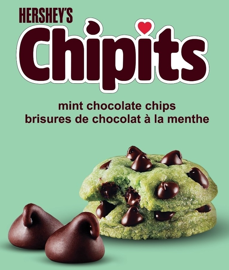 Hershey's Chipits Mint Baking Chocolate Chips 200g