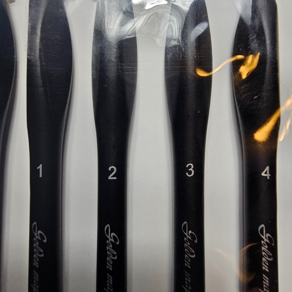 Golden Maple 10pc Detailing Brushes