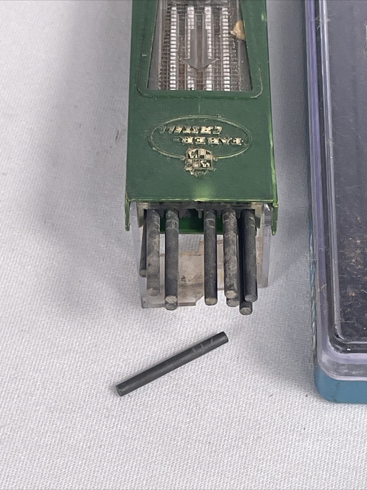 Vintage Staedtler Mars Masterbow Drawing Instrument Set Extra Lead Part Missing