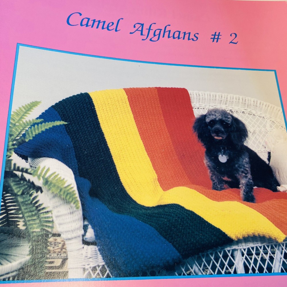 Camel Crochet 4 Patterns Baby Clothes Afghans Basic Instruction Book Sweater