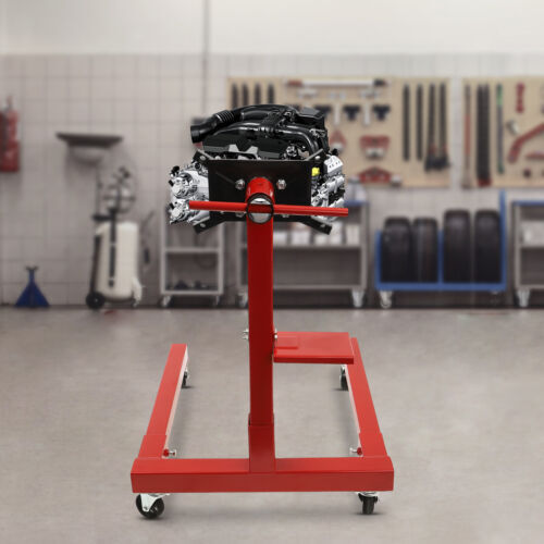 2000 LBS Folding Engine Stand Vehicle Engine Block Stand 360 Degree Head