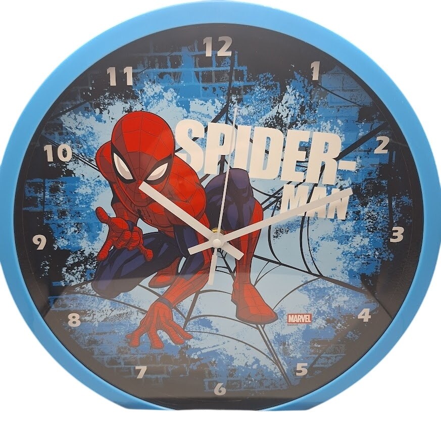 Marvel Spider-Man Comic Book Style 12" Analog Wall Clock Decor Gift Idea