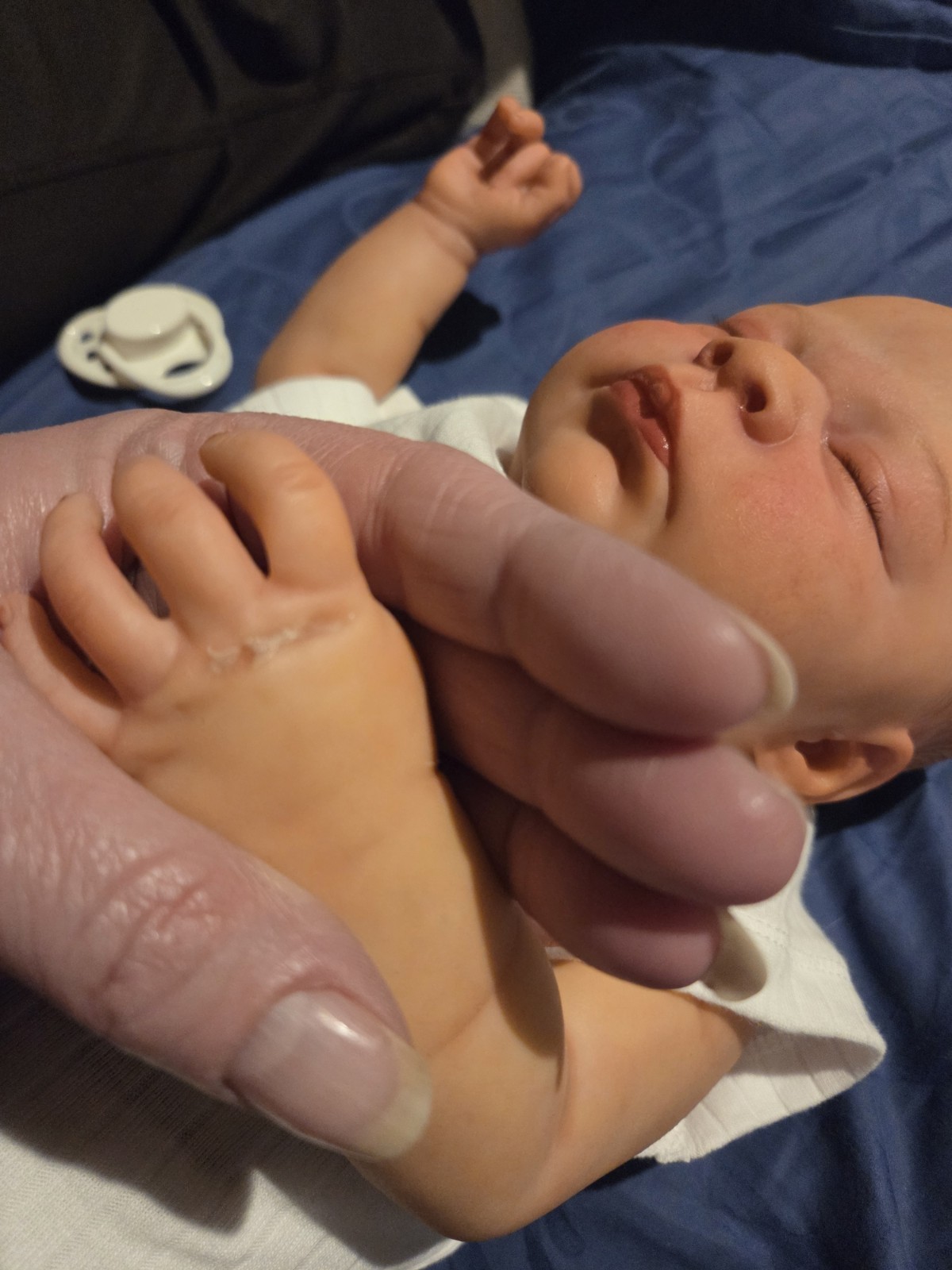 Theo Sculpt By DMH Studios Reborn By Hazel And Blues Reborn Nursery With COA