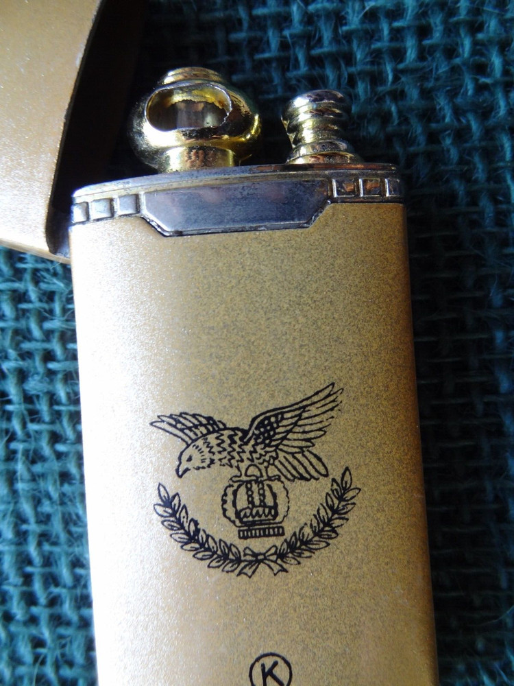 Goldtone American Eagle Butane Lighter