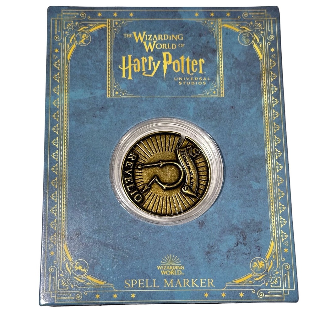 Universal Studios Harry Potter Hogsmeade Spell Marker - Revelio