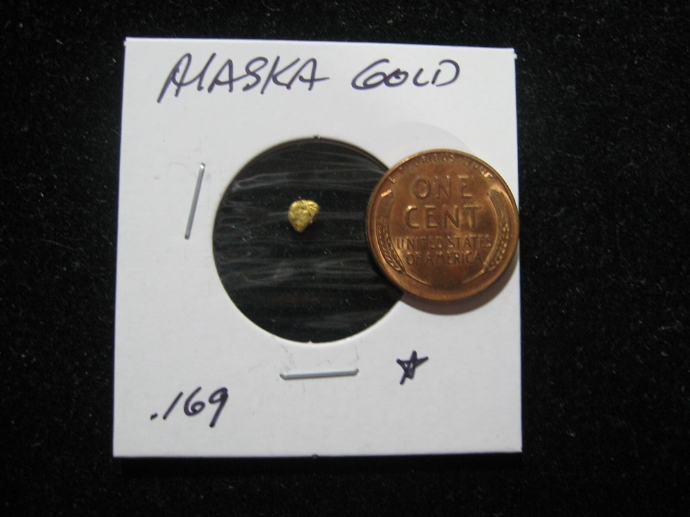 ALASKA GOLD NUGGET .169 GRAM