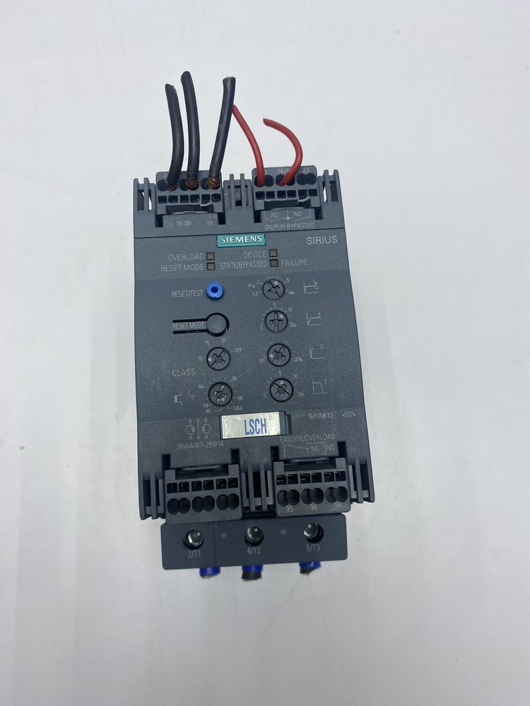 Siemens 3RW4047-2BB14 Soft Start Motor Controller