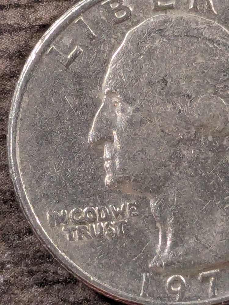 1979-D Washington Quarter with Multiple Errors
