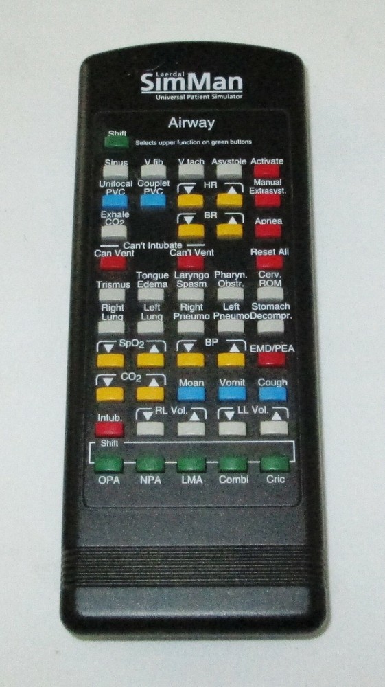 Laerdal SimMan Universal Patient Simulator Airway Remote Control