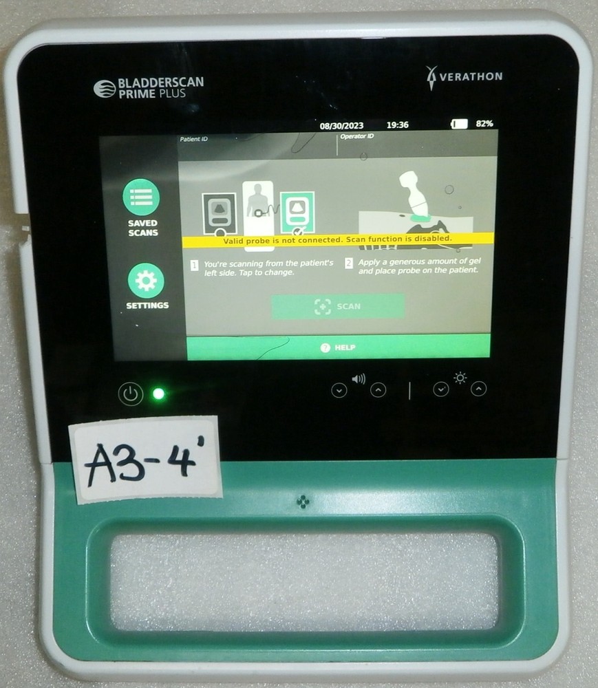 Verathon BladderScan Prime Plus Scanner 0570-0346