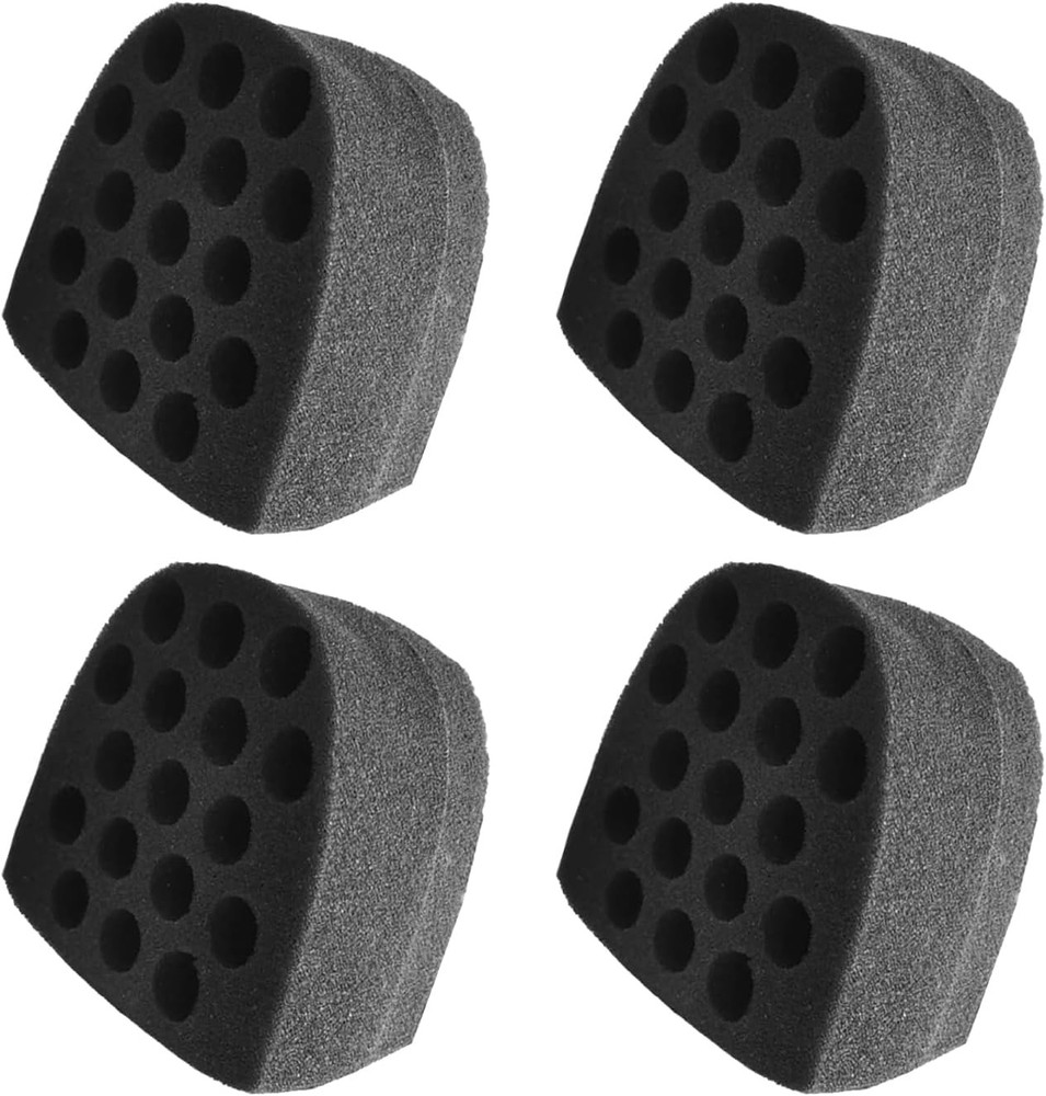 LVKE Filter Sponge for L2 Handheld Pool Vacuum Cleaner, 4 Pcs Black