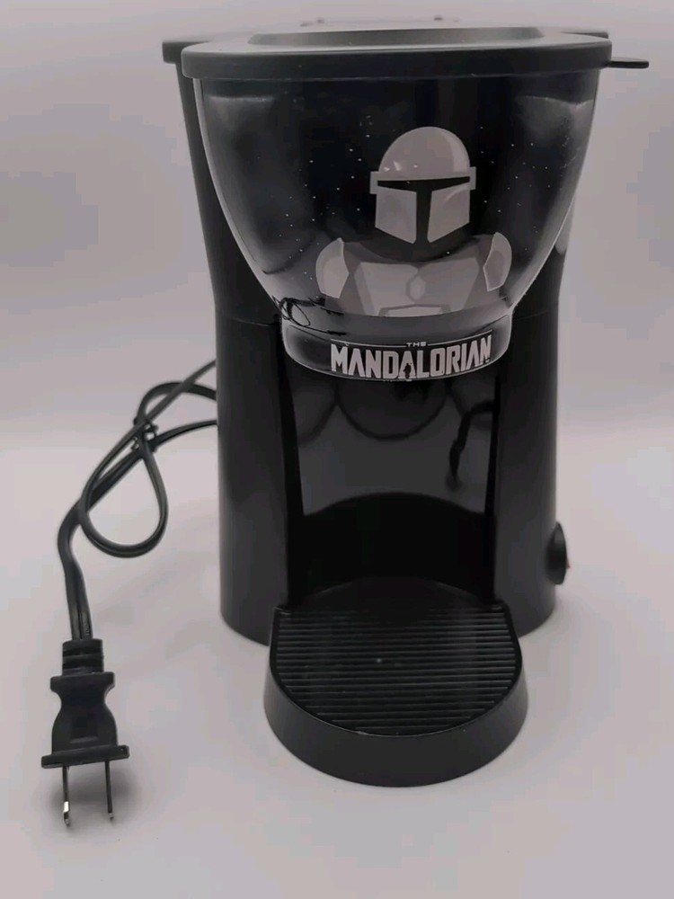 Uncanny Brands Star Wars Mandalorian Single Cup Coffee Maker