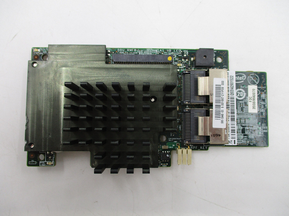 Intel G35316-612 6Gb/s SAS Raid Controller Card Tested Working