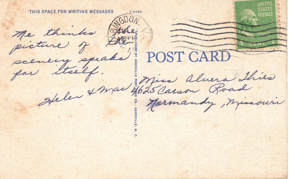 DOWN IN VIRGINIA - PC1524