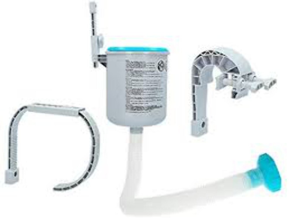 Intex Deluxe Wall-Mounted Swimming Pool Surface Automatic Clean Skimmer (2 Pack)