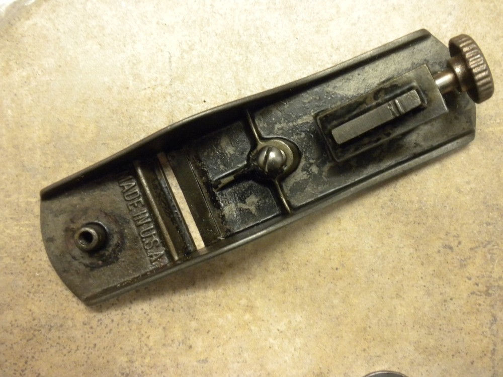 Vintage SARGENT block plane W/Adjustable Blade work ready