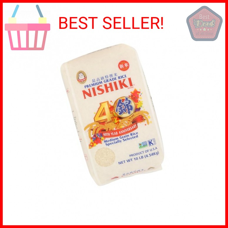 Nishiki Premium Sushi Rice, 10lbs