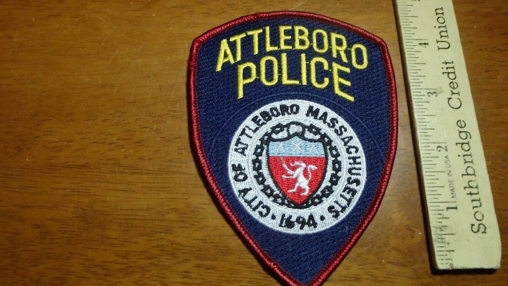 ATTLEBORO   MASSACHUSETTS   OBSOLETE SHOULDER PATCH BX 10#35
