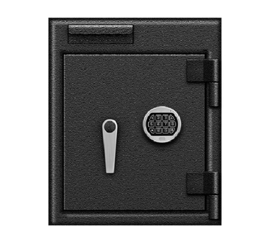 B-Rated Pull Drawer Safe  W/Electronic Lock & Manager's Compartment 18x15x15