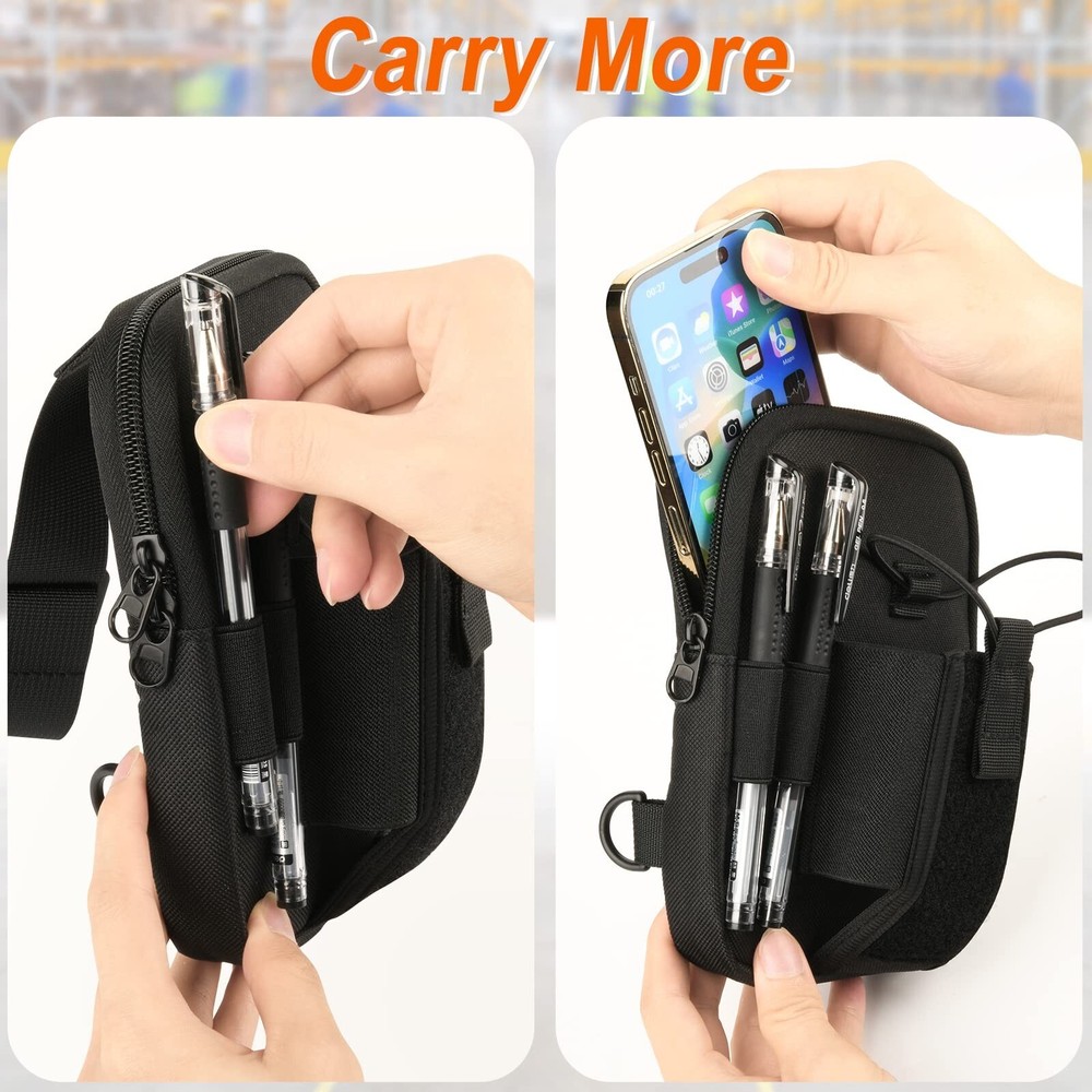Scanner Holster, Universal Barcode Scanner Chest Harness, Carrying Case Pouch...
