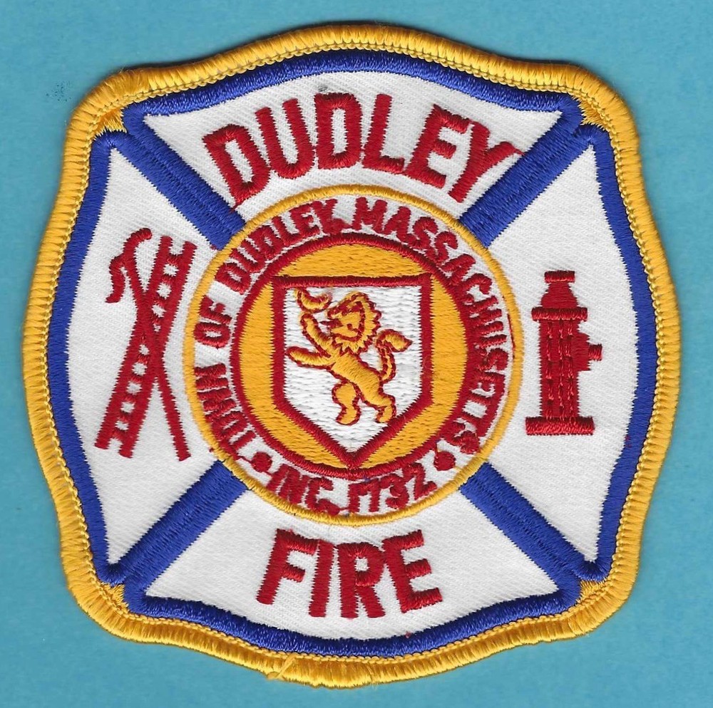 DUDLEY MASSACHUSETTS FIRE RESCUE PATCH