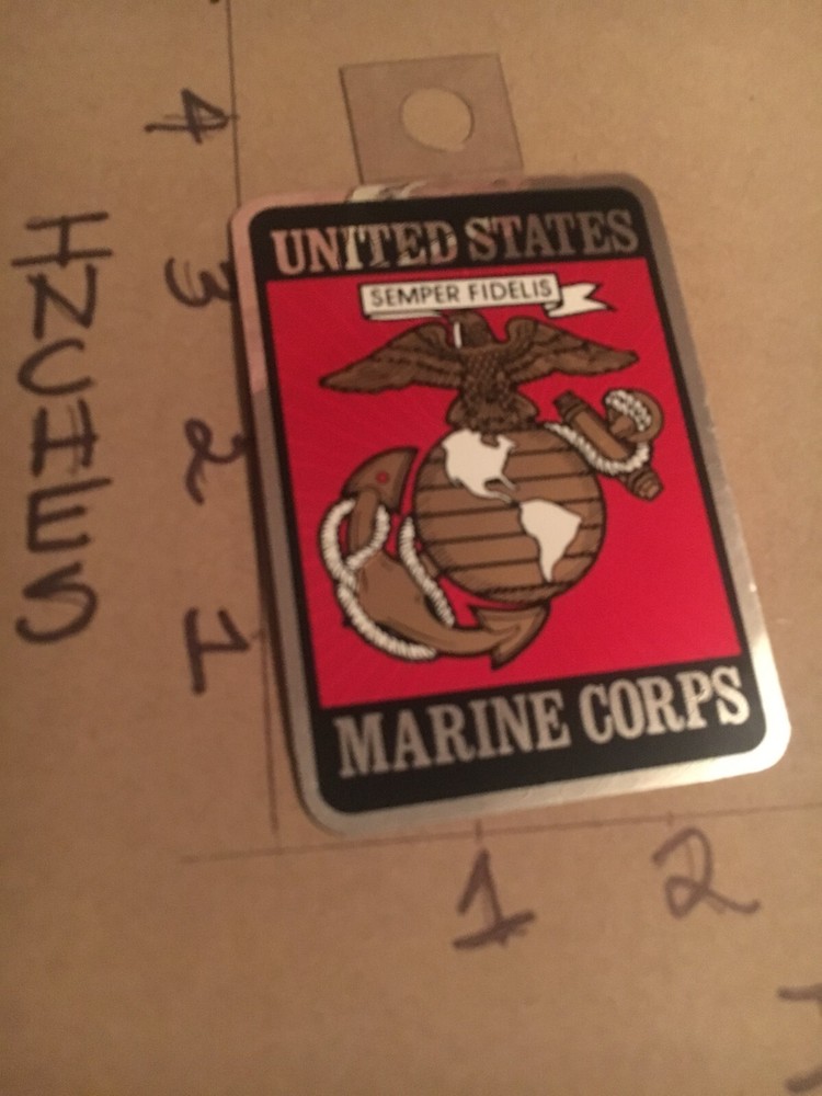 USMC US Marines  Window Decal (Applied outside) variant 10