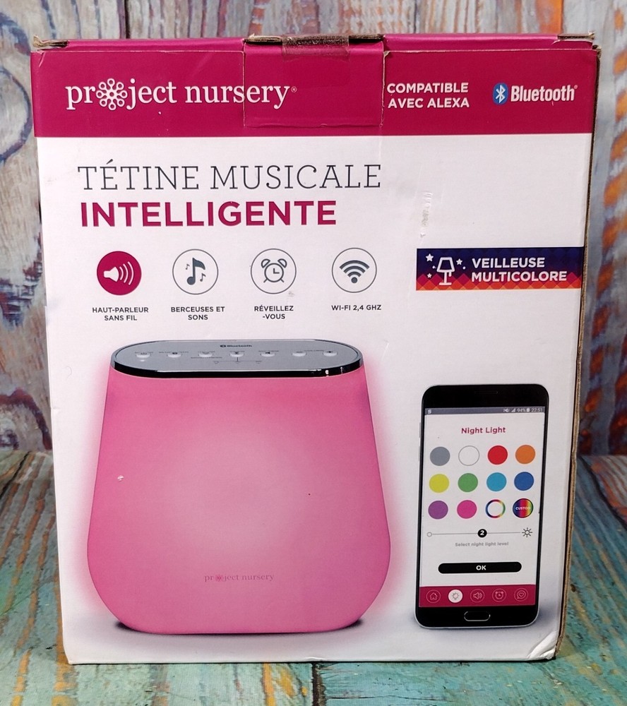Project Nursery Smart Sound Soother - Bluetooth - NEW
