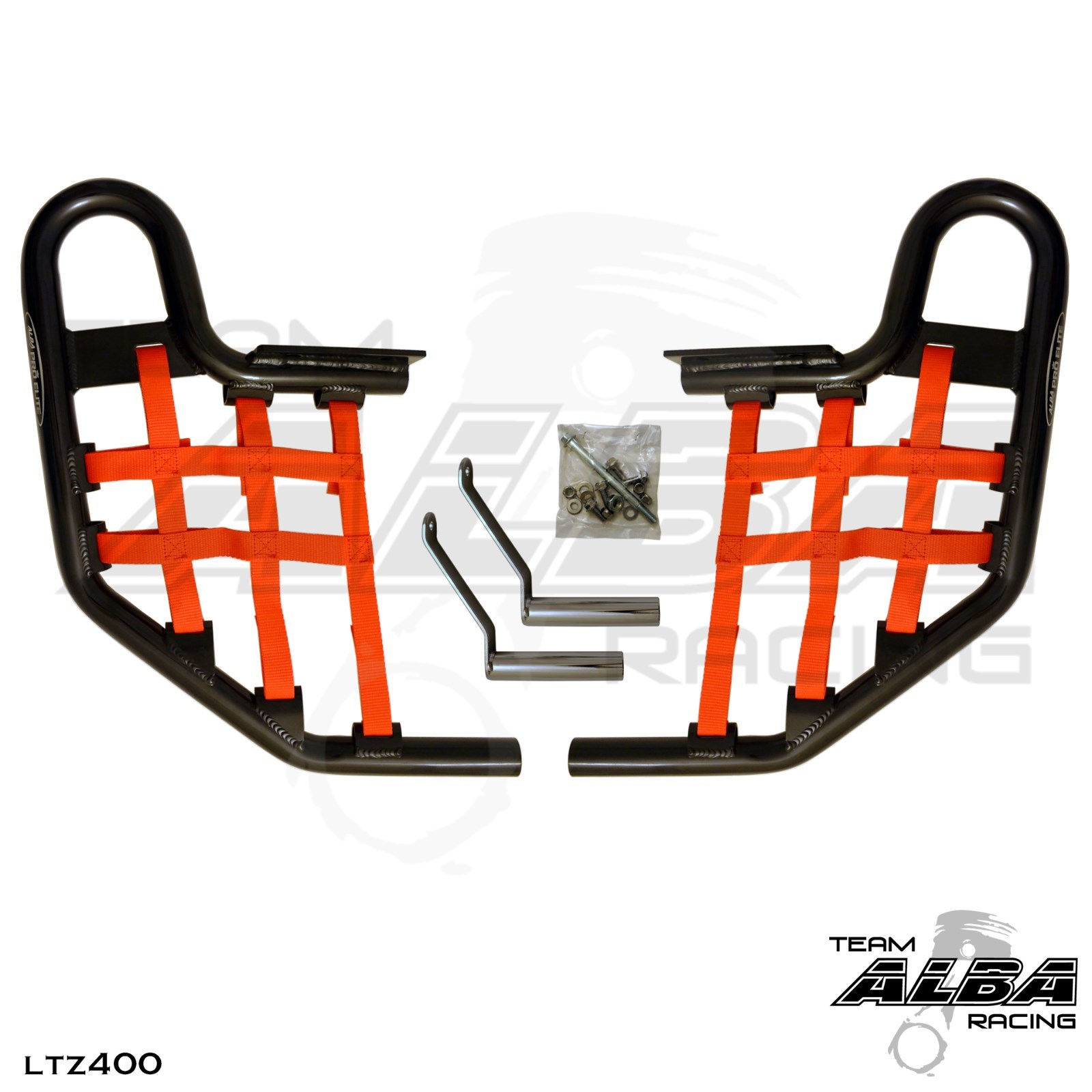 LTZ 400 KFX 400 DVX 400 Nerf Bar Nets Fits Alba Tusk Yellow A