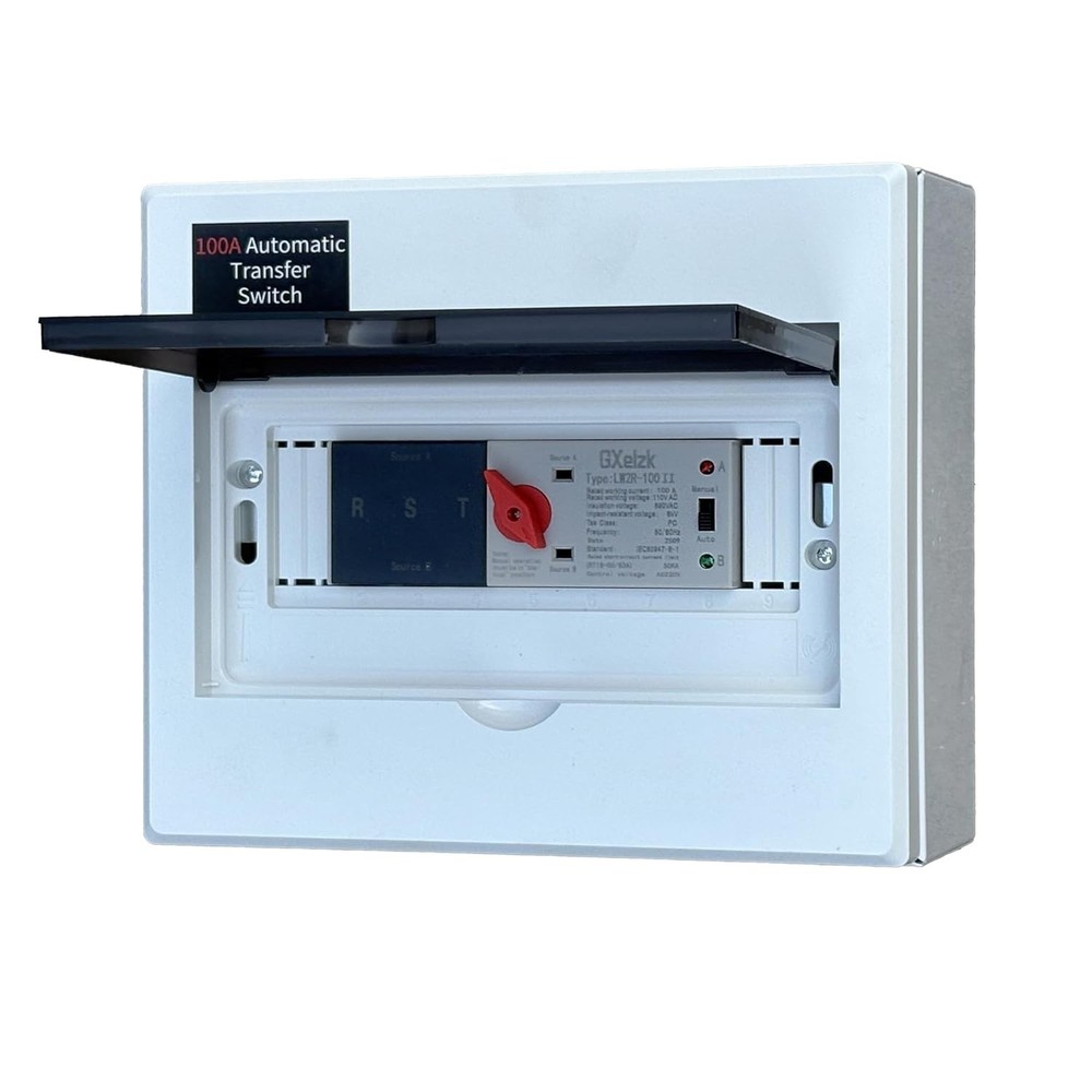 Automatic Generator Transfer Switch 100A 3P 4-Wire 120/240V Automatic/Manual Gen