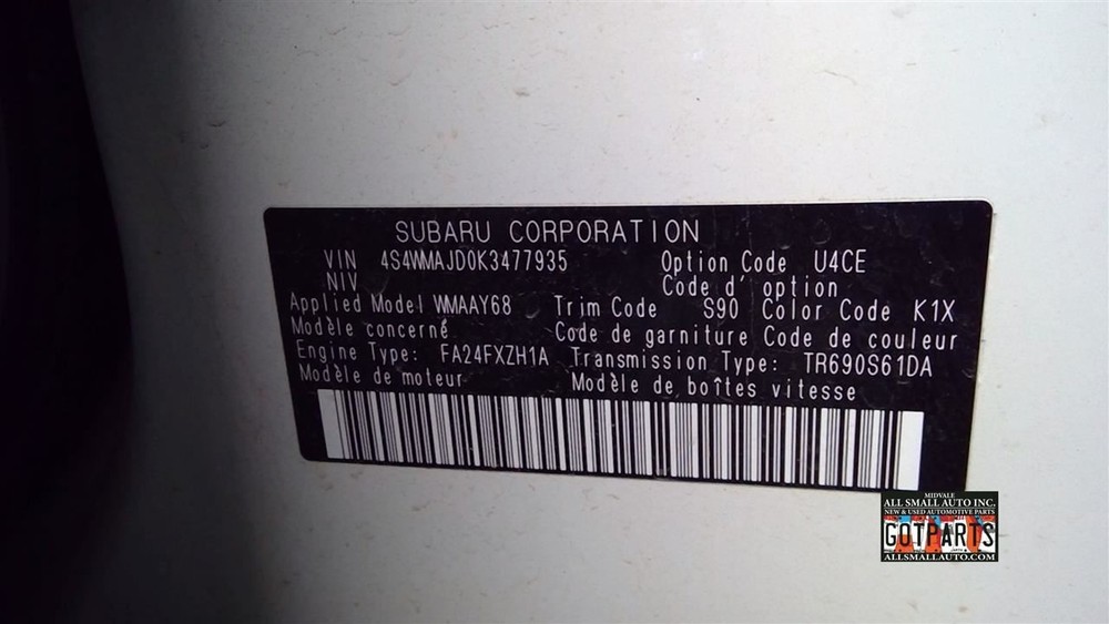 Speedometer MPH Base Fits 19 ASCENT 201647